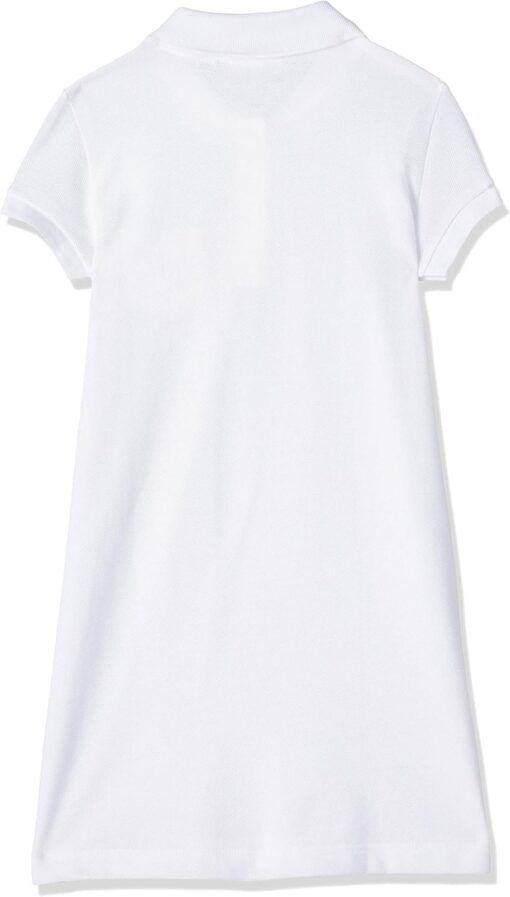 Lacoste Girls' Cotton Piqu? Polo Dress - Classic Fit, Sizes 2T-16 - School Uniform Approved - Image 2