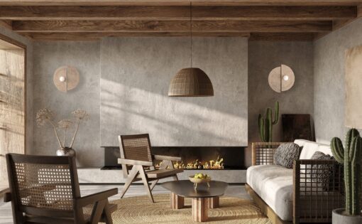 Large Ceramic Wall Sconce - Modern Handmade Wall Lamp - Home Lighting Item - Image 4