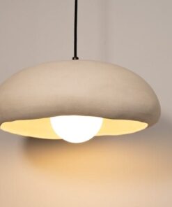 Large Wabi Sabi Pendant Light - Modern Chandelier Island Lighting - Indoor/Outdoor Fixture