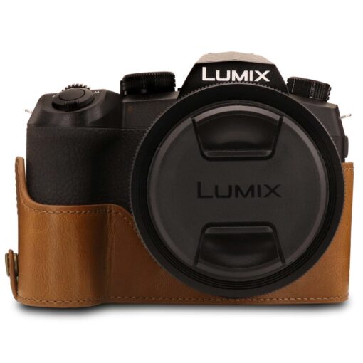 Leather Camera Case for Leica V-Lux 5 & Panasonic Lumix DC-FZ1000 II - Premium Protection - Image 5