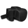 Leather Camera Case for Leica V-Lux 5 & Panasonic Lumix DC-FZ1000 II - Premium Protection