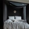 Light Grey Linen Bedding Set - 100% Organic Flax - Queen King Twin Sizes