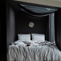 Light Grey Linen Bedding Set - 100% Organic Flax - Queen King Twin Sizes