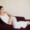 Luxurious Silk Slip Dress Open Back Maxi Gown | Silk Sleepwear Nightie