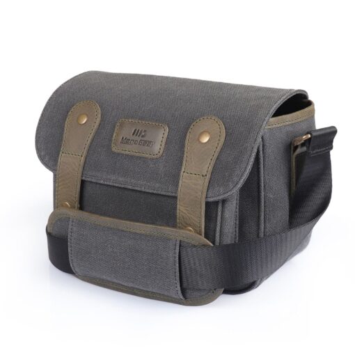 MegaGear Sequoia Canvas Camera Bag for DSLR/SLR Mirrorless Cameras - Canon, Nikon, Sony - Shoulder Case - Image 6