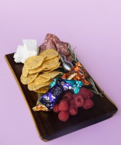 Meze Board Set - Charcuterie Board Platter with Bowls & Serving Utensils - Large Acacia Wood Cheese Board for Appetizers, Tapas & Entertaining