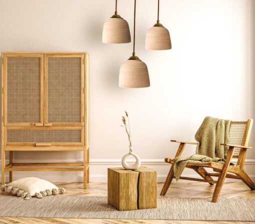 Modern Ceramic Pendant Light Chandelier - Handmade Island Dining Room Fixture - Image 2