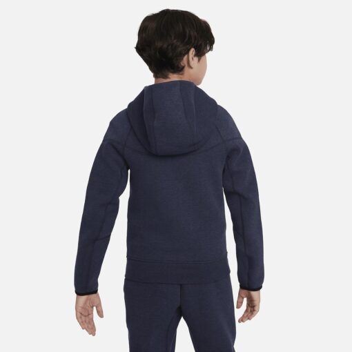 Nike Tech Fleece Hoodie Boys - Kids Full Zip Sweatshirt (Little/Big) - Image 2