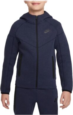 Nike Tech Fleece Hoodie Boys - Kids Full Zip Sweatshirt (Little/Big)
