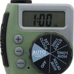 Orbit 62056 Single-Dial Hose Faucet Timer - Easy-to-Use Water Timer for Garden & Lawn