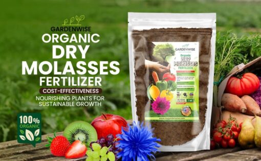 Organic Molasses for Plants - GardenWise Horticultural Grade - Soil & Hydroponics - Indoor/Outdoor - Image 4