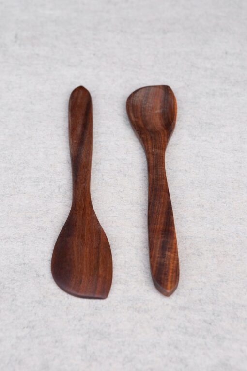 Papou's Pot Stirrer - Left Handed Wooden Spatula - Greek Cooking Utensil - Olive Wood Kitchen Tool - Image 5