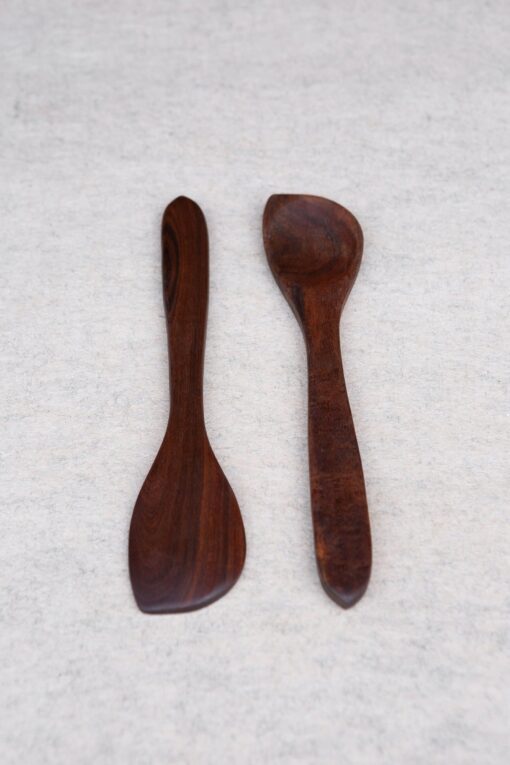 Papou's Pot Stirrer - Right Handed Wooden Spurtle - Authentic Greek Kitchen Tool - Olive Wood Cooking Utensil - Image 5