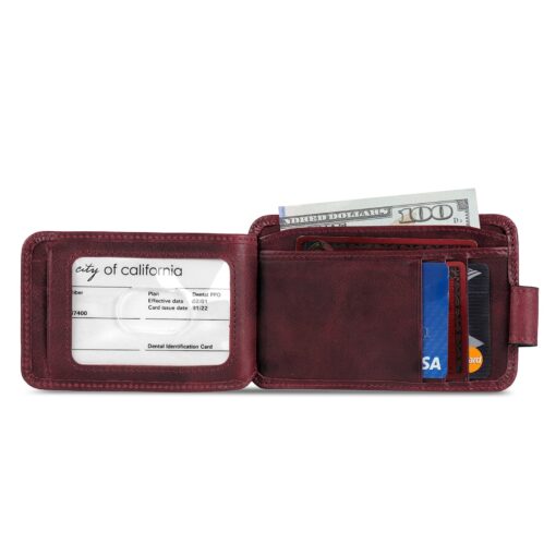 Personalized Leather Card Holder Wallet - Minimalist, Handcrafted, Custom Engraved - Image 6