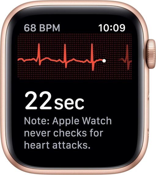 Renewed Apple Watch Series 4 (GPS + Cellular) 40mm Gold Aluminum - Pink Sand Band - Image 4
