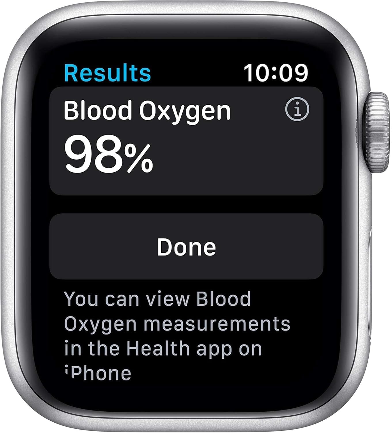 Renewed Apple Watch Series 6 (GPS, 40mm) Silver Aluminum - White Sport Band - Image 3