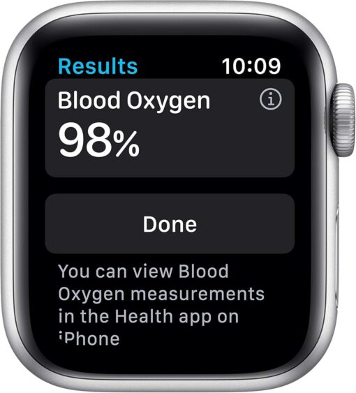Renewed Apple Watch Series 6 (GPS + Cellular) 40mm Silver Stainless Steel - White Sport Band - Image 3