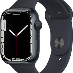 Renewed Apple Watch Series 7 (GPS, 45mm) Midnight Aluminum - Midnight Sport Band - Premium Condition