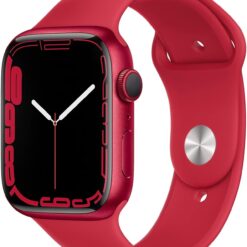 Renewed Apple Watch Series 7 (GPS, 45mm) (PRODUCT)RED Aluminum Case - (PRODUCT)RED Sport Band