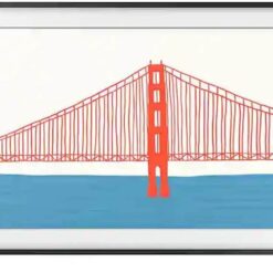 Samsung 75-Inch The Frame 4K TV (2021) QN75LS03AAFXZA - Art Mode & Alexa