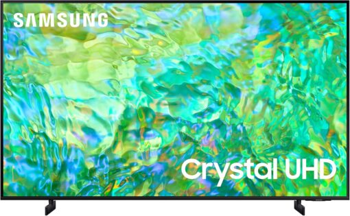 Samsung 85-Inch CU8000 4K Crystal UHD Smart TV (2023) - PurColor, Object Tracking Sound Lite, Alexa Built-In
