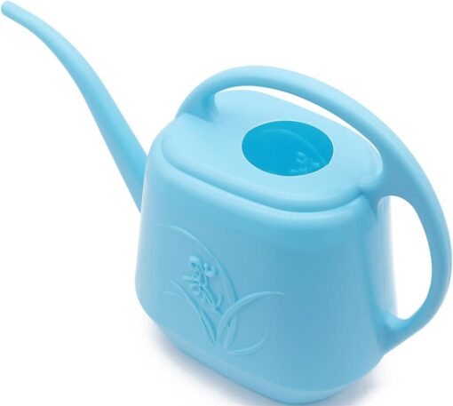 Sky Blue Watering Can - 1/2 Gallon - Small Plant Watering Pot Indoor Outdoor - Image 3