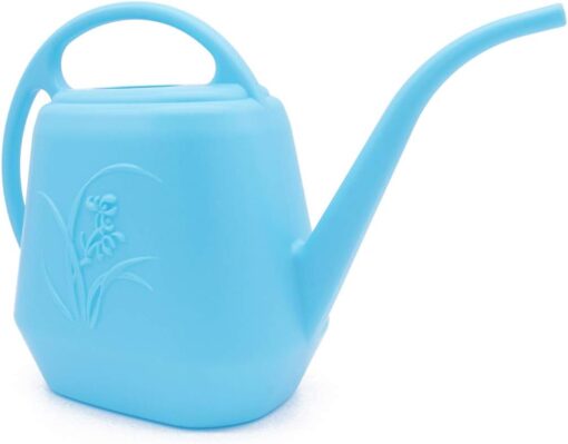 Sky Blue Watering Can - 1/2 Gallon - Small Plant Watering Pot Indoor Outdoor - Image 2