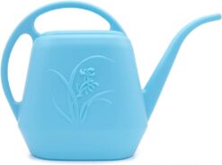 Sky Blue Watering Can - 1/2 Gallon - Small Plant Watering Pot Indoor Outdoor