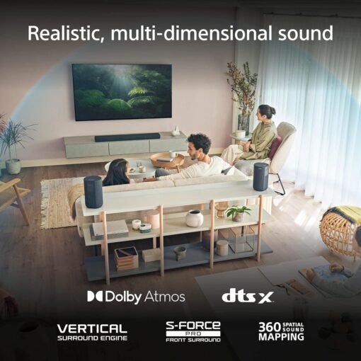 Sony 48" BRAVIA XR A90K OLED 4K UHD Smart Google TV + HT-A3000 Soundbar | Perfect for PS5 (2022) - Image 2