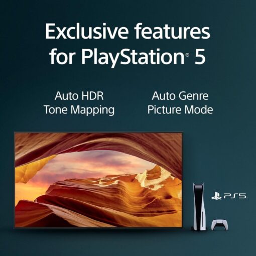 Sony 50-Inch 4K Ultra HD Smart Google TV - X77L Series (2023) | KD50X77L - Black - Image 4