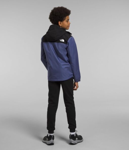 The North Face Boys' Warm Storm Rain Jacket - Kids' Waterproof Hooded Coat - Image 3