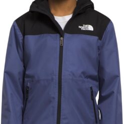 The North Face Boys' Warm Storm Rain Jacket - Kids' Waterproof Hooded Coat