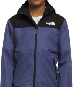 The North Face Boys' Warm Storm Rain Jacket - Kids' Waterproof Hooded Coat