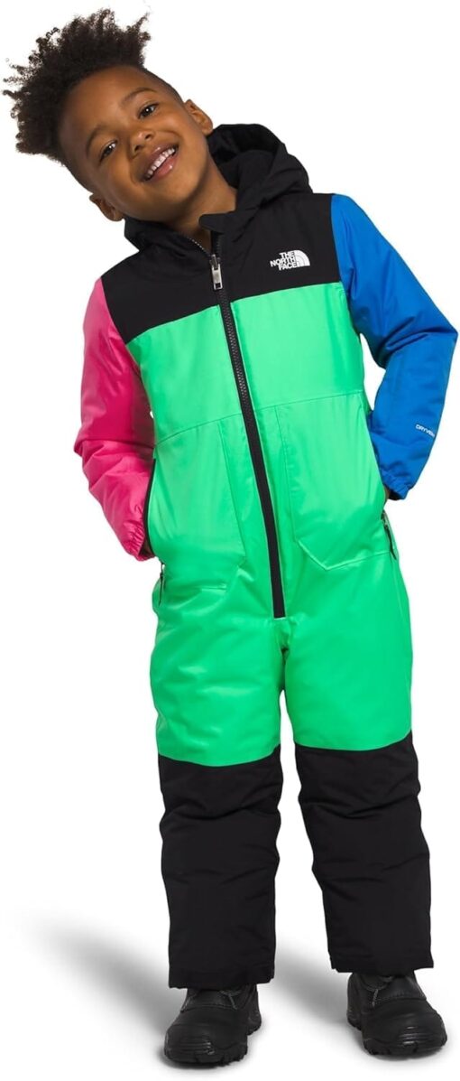 The North Face Kids' Freedom Snow Suit - Size 3 - Chlorophyll Green - Winter Outerwear - Image 2