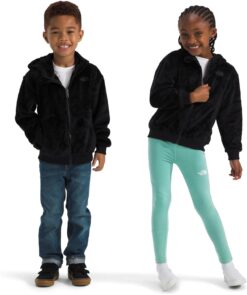 The North Face Kids' Osito Full-Zip Hoodie - Cozy Fleece Jacket for Boys & Girls