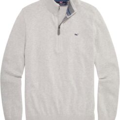 vineyard vines Boys' Boathouse Quarter-Zip Pullover - Kids' Performance Fleece Sweatshirt