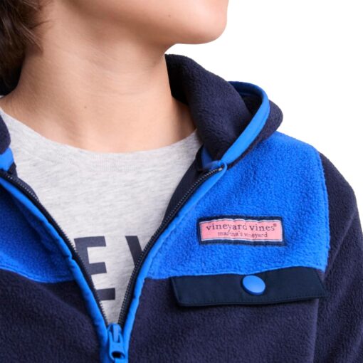 vineyard vines Boys' Harbor Fleece Full-Zip Hoodie - Cozy Kids' Sweatshirt - Image 3