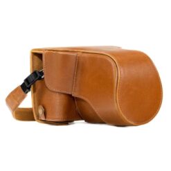 Vintage Leather Camera Case for Fujifilm X-T30 X-T20 X-T10 - Retro Cover with Battery Access & Strap