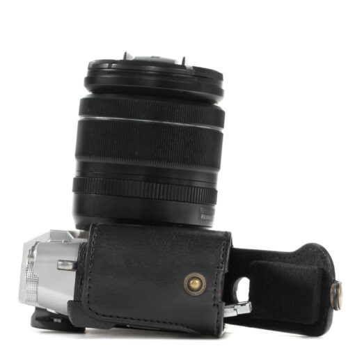 Vintage Leather Camera Case for Fujifilm X-T30 X-T20 X-T10 - Retro Cover with Battery Access & Strap - Image 6