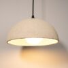 Wabi Sabi Ceramic Pendant Light - Beige Textured Chandelier - Handmade Personalized Lighting - Christmas Home Item