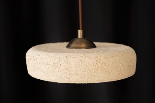 Wabi Sabi Ceramic Pendant Light - Handmade Chandelier, Rustic Home Decor, Unique Christmas Item - Image 4
