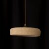 Wabi Sabi Ceramic Pendant Light - Handmade Chandelier, Rustic Home Decor, Unique Christmas Item