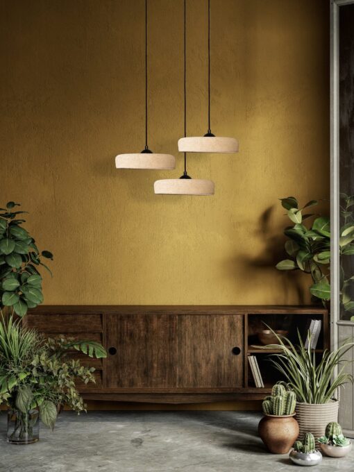 Wabi Sabi Ceramic Pendant Light - Handmade Chandelier, Rustic Home Decor, Unique Christmas Item - Image 2