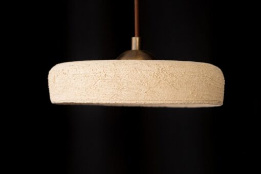 Wabi Sabi Ceramic Pendant Light - Handmade Chandelier, Rustic Home Decor, Unique Christmas Item - Image 3