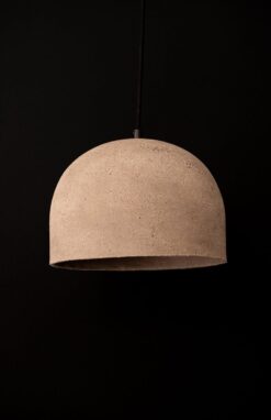 Wabi Sabi Ceramic Pendant Light - Handmade Dome Chandelier Lighting - Rustic Japanese Style