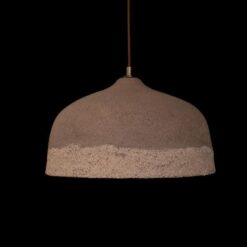 Wabi Sabi Ceramic Pendant Light - Handmade Textured Chandelier for Kitchen Island - Natural Rustic Lighting - Christmas Item