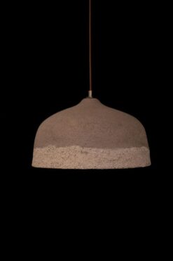 Wabi Sabi Ceramic Pendant Light - Handmade Textured Chandelier for Kitchen Island - Natural Rustic Lighting - Christmas Item