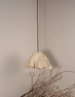 Wabi Sabi Ceramic Pendant Light - Handmade Textured Modern Ceiling Lighting Fixture