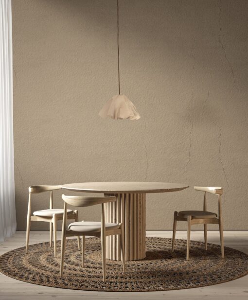 Wabi Sabi Ceramic Pendant Light - Handmade Textured Modern Ceiling Lighting Fixture - Image 2