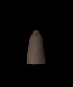 Wabi Sabi Ceramic Pendant Light - Long Handmade Chandelier for Kitchen Island - Textured Natural Lamp